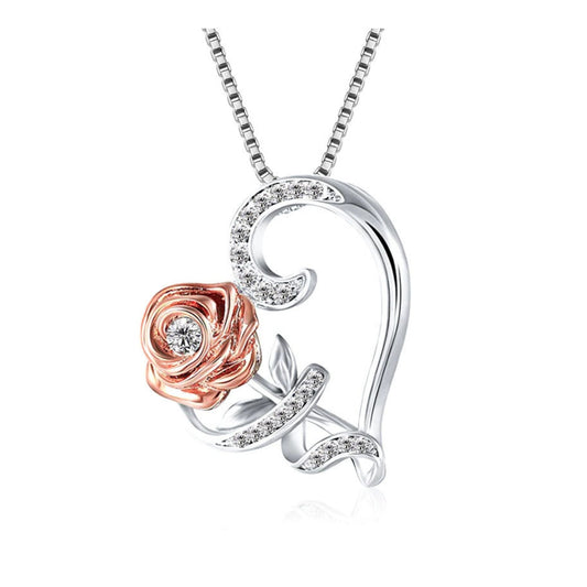 Everlasting Rose Necklace